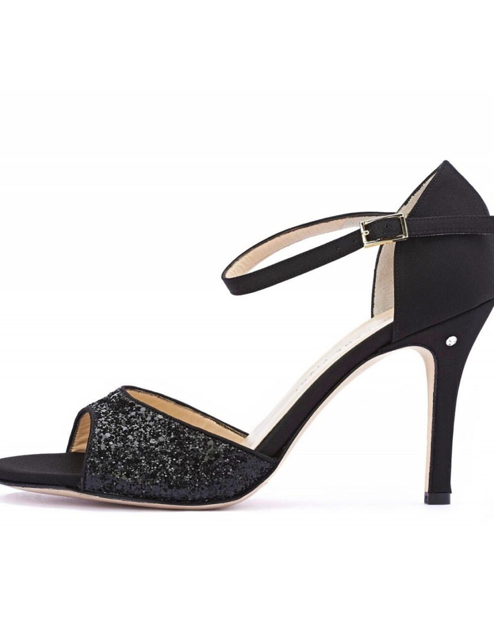 39) Madame Pivot - SOPHIE DUS Glitter nero (Made in Italy)