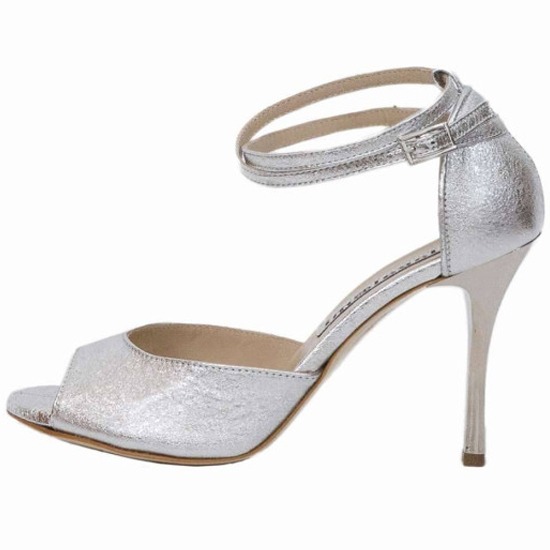 40) Alagalomi - LILY CRAQUELE' ARGENTO (Made in Italy)