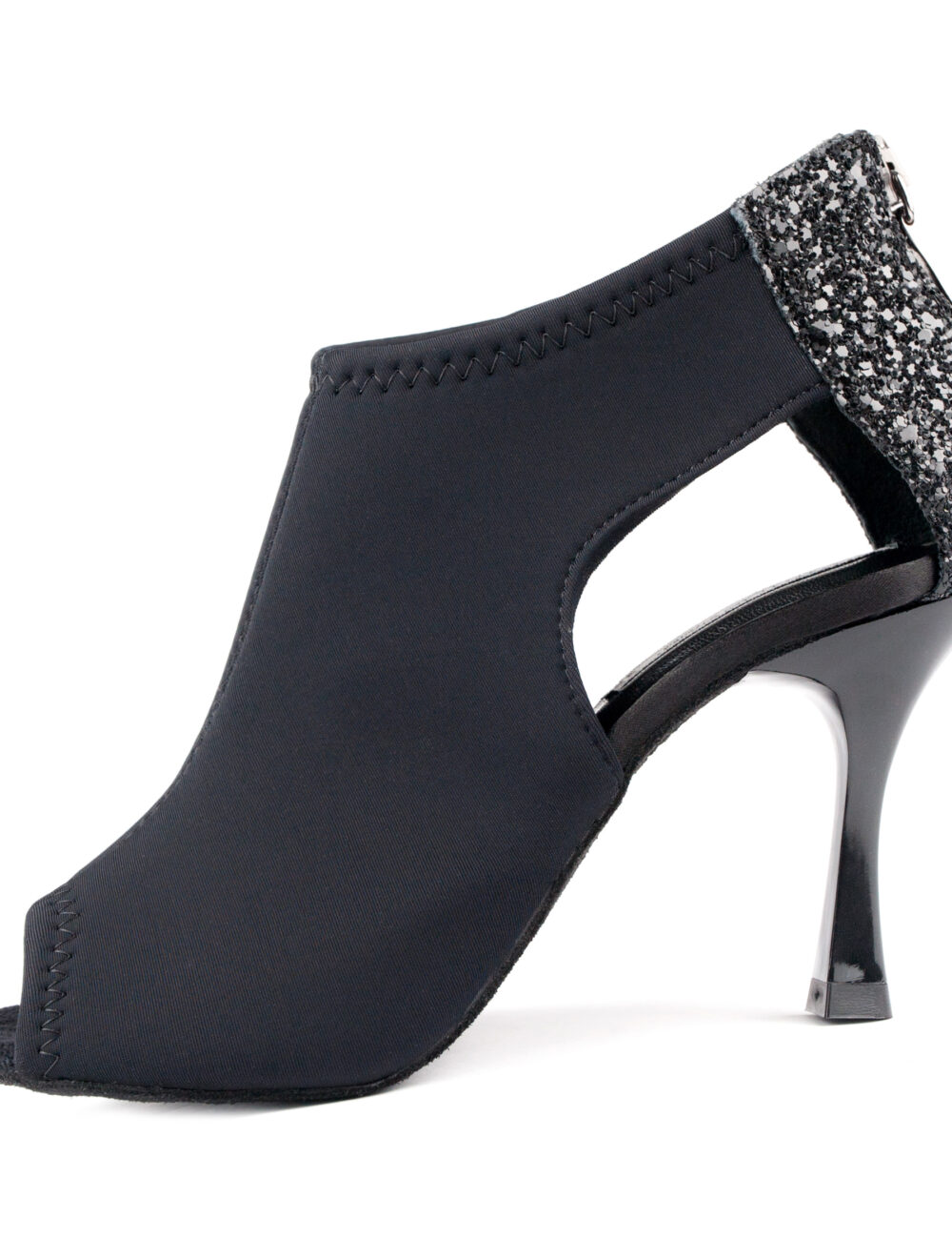 PORTDANCE - PD 810 BLACK NEOPRENE tacco 7,5 cm.