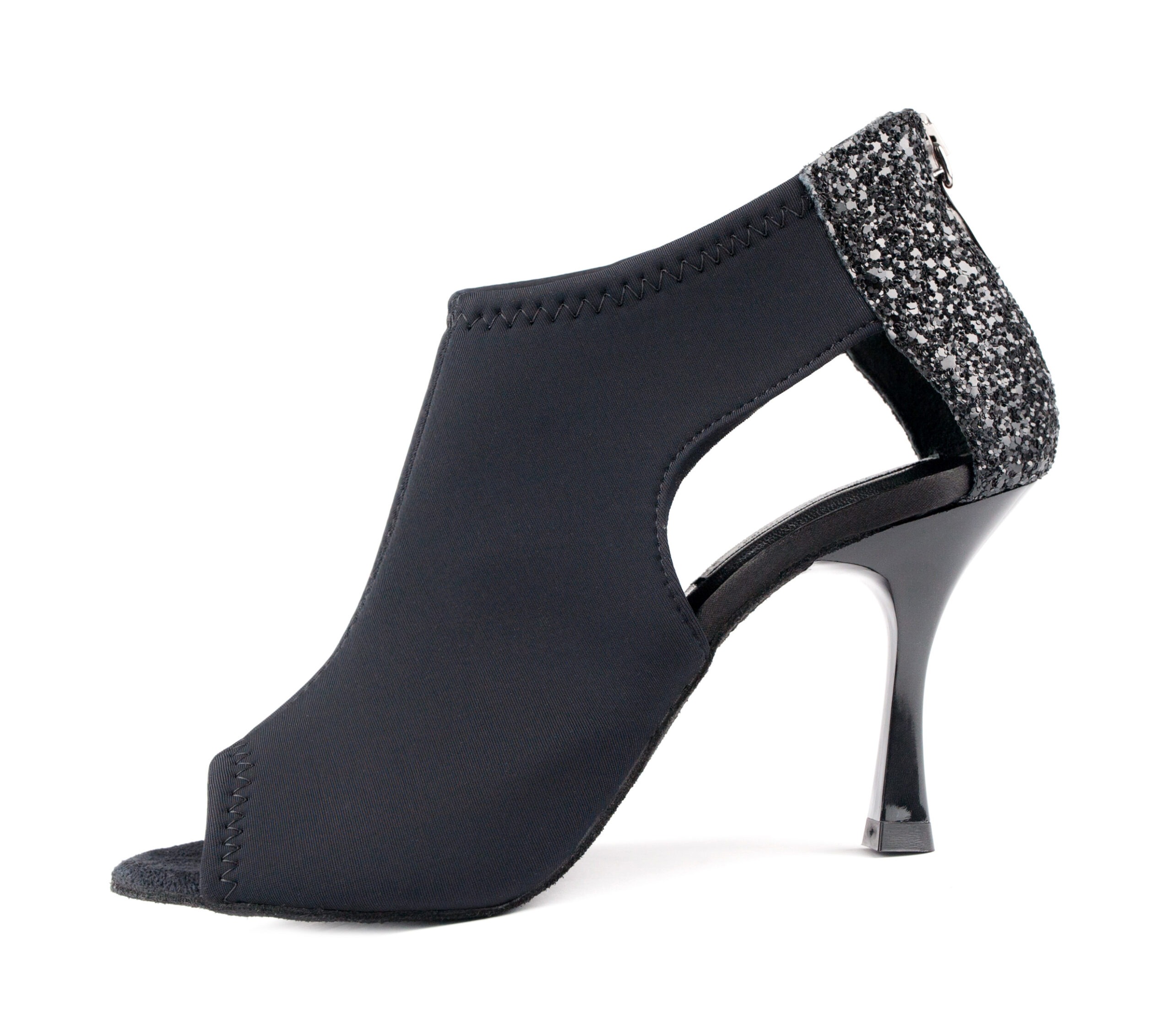 PORTDANCE - PD 810 BLACK NEOPRENE tacco 7,5 cm.